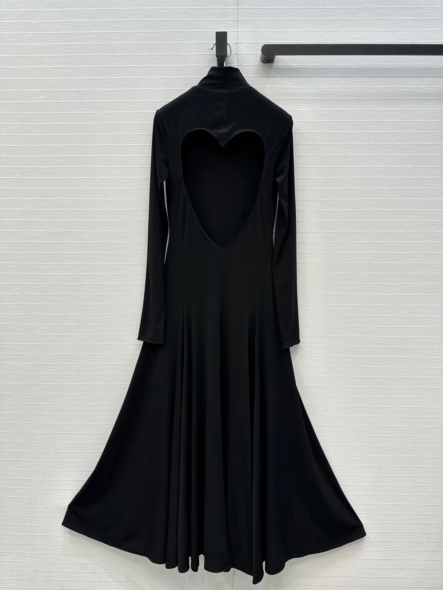 

Women Love backless stretch knitted dress fashion Elegant sexy long dress