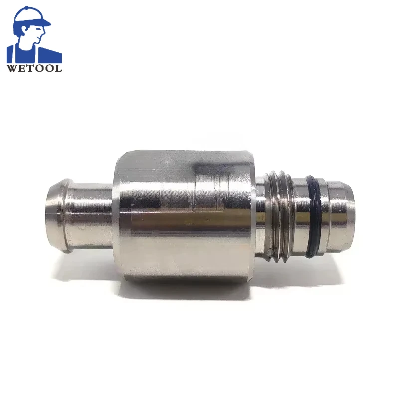 Wetool 17J876 مضخة الرش بدون هواء جزء عدة مدخل الإسكان صمام مدخل ل GRC GX21 GX19 جودة عالية