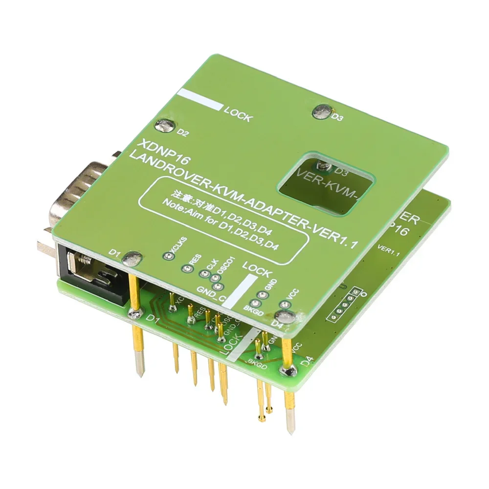 محولات Xhorse XDNP16 خالية من اللحام لمجموعة Landrover تعمل مع MINI Prog وأداة المفاتيح