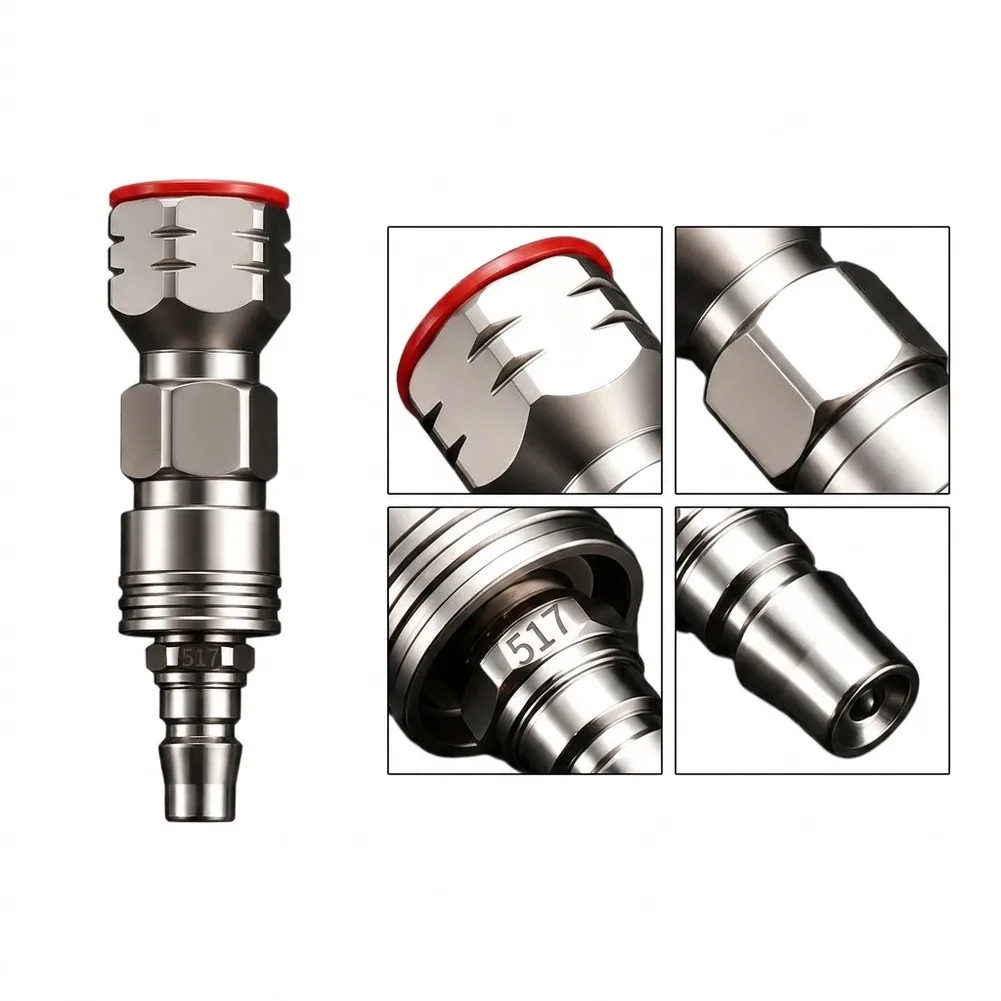 Stainless Steel Quick Connect Spray Nozzle For High Pressure Atomizing Airless-Paint Sprayer Uniform Atomization Tip Guard Tool