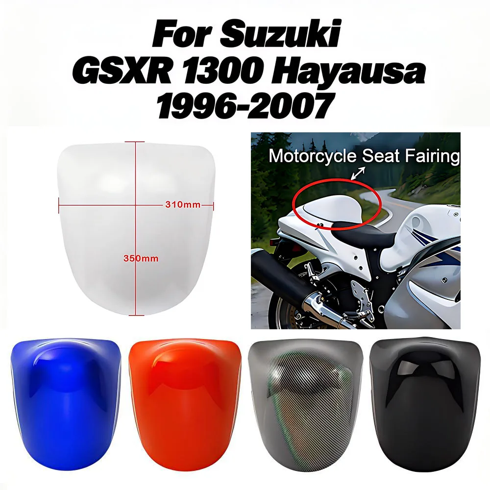 

Motorcycle Rear Passenger Cowl Seat Back Cover Fairing for Suzuki GSXR 1300 Hayabusa GSXR1300 1996-2007 Motorcycle Accessories