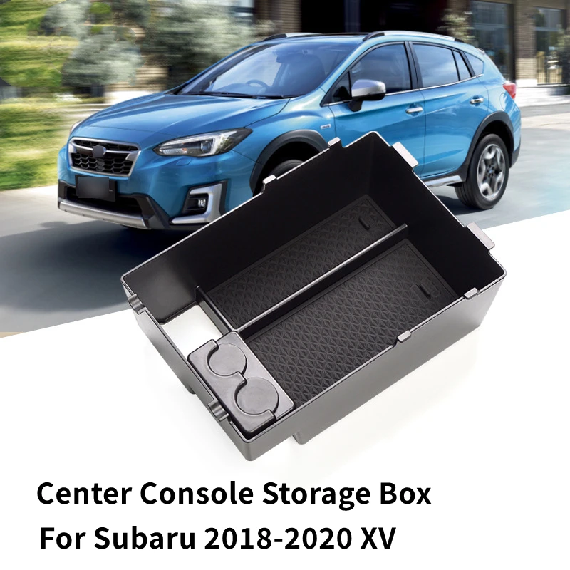 

For Subaru 2018-2020 XV Car Center Console Organizer Multifunction Central Armrest Storage Box Stowing Tidying Car Accessories