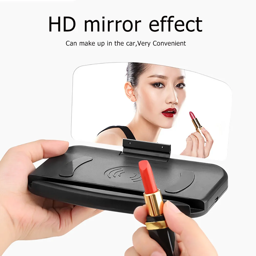 Car Display HUD Mobile Phone Holder Multifunctional Car Navigator For iPhone Samsung Huawei Headup Projection Navigation Bracket