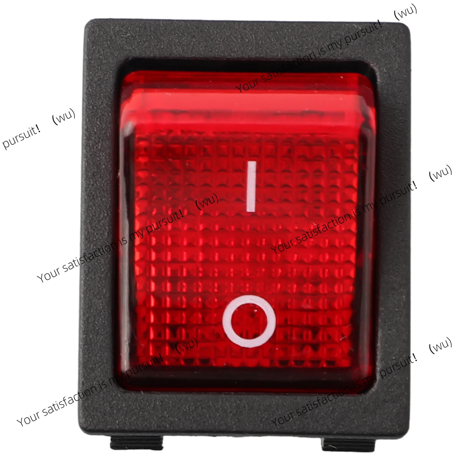 Business Industrial Switch Power Switch Part Red With Light Rocker Type Welding 4-Pin Boat Electrical ON/OFF Power