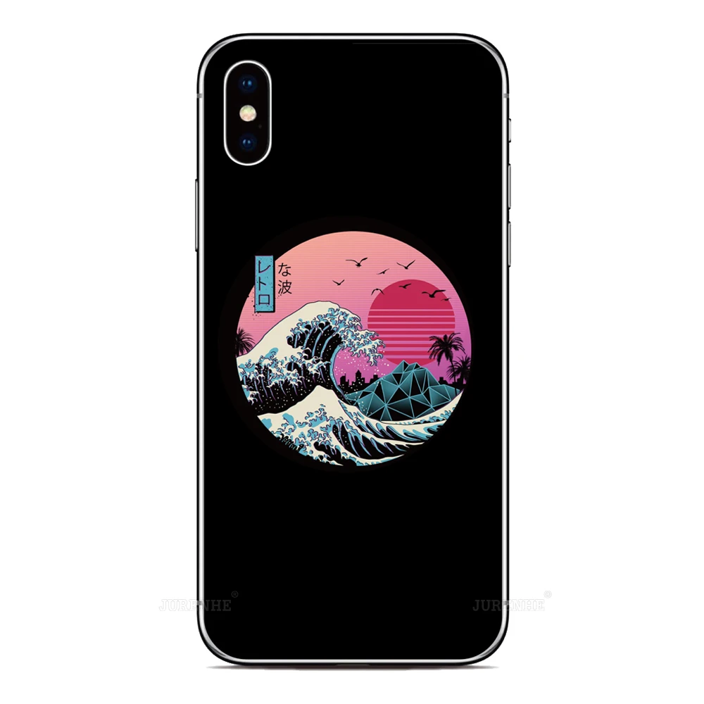 Art Wave off Kanagawa Phone Case For Google Pixel 9 9A 8 8A 7A 7 6 Pro 6A 5A 4A 5G 3A 5 4 3 2 XL 5XL 4XL 2XL 3XL Soft Back Cover