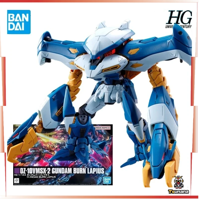 

BANDAI Original HG Web-exclusive Version GUNDAM BURN LAPIUS 1/144 Anime Assembly Model Toys Gift for Boys Collectible Ornaments