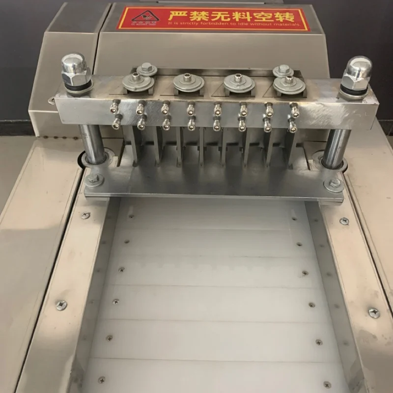 Slicer Machine For Chicken Beef Pork Cube Cutter Dicer Cutting Meat Dicing Machine Automatic Chopping Machine