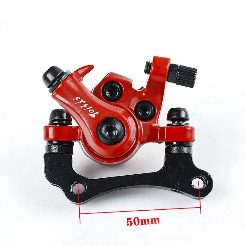 8 / 10 Inch Electric Scooter Brake Base, Disc Brake Caliper, Front and Rear Disc Rotor Brake, Applicable To KuGoo M4