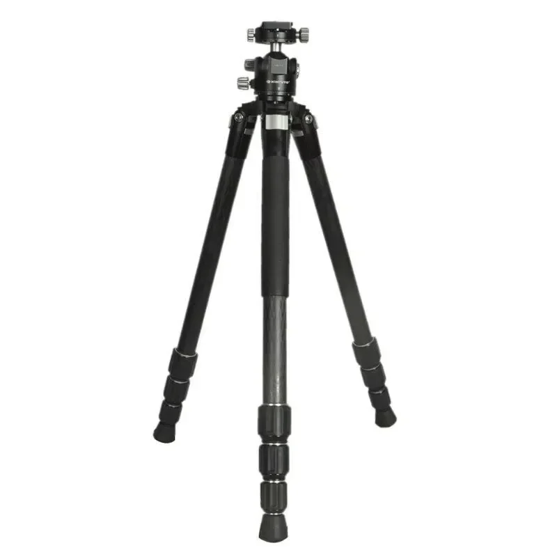 Kinfuto GVC294+LG44 Lightweight Carbon Fiber Hunting Tripod High Quality Professional Low Gravity Ball Head Mobile Use