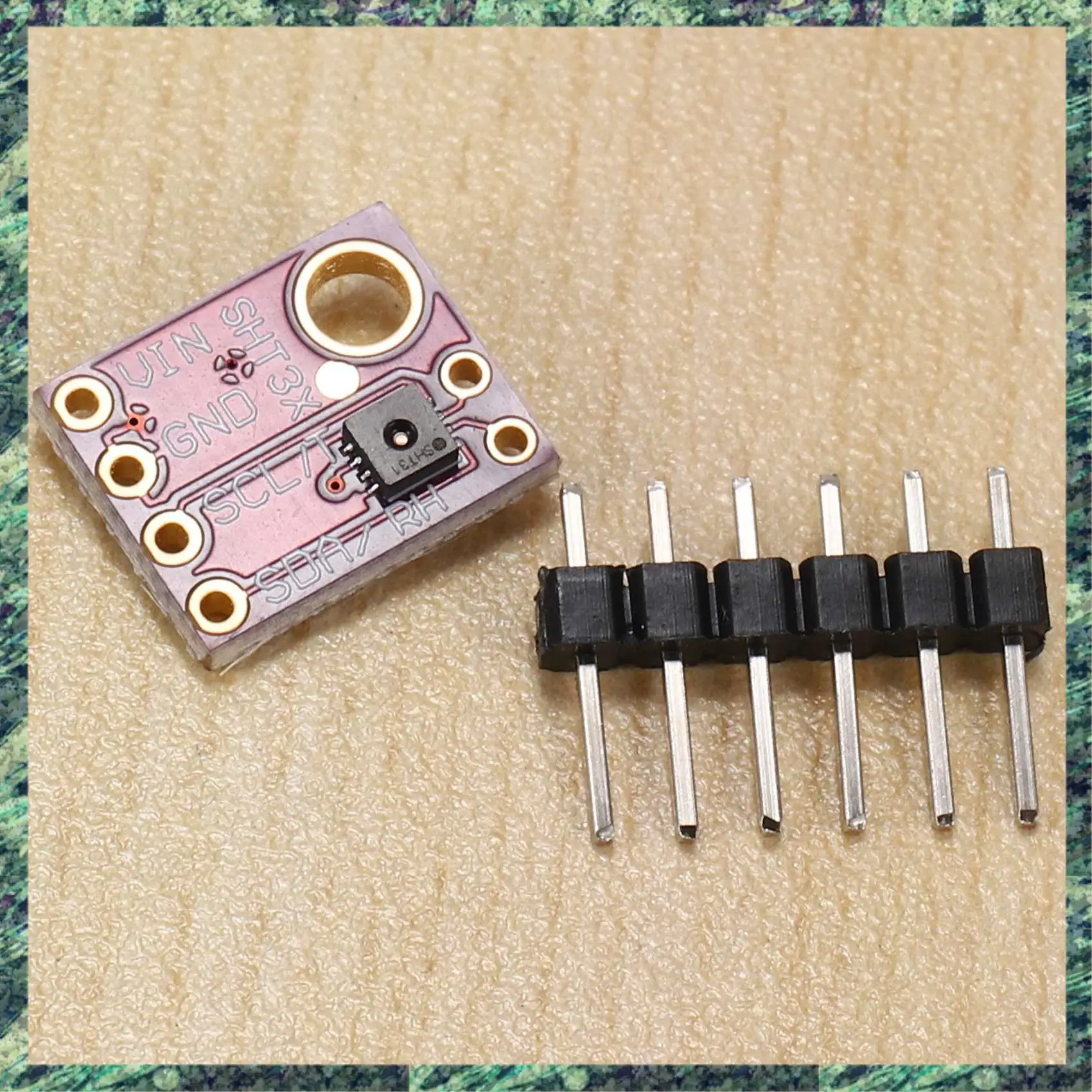 SCLS 3Pcs SHT31-D Temperature Humidity Sensor Digital Output Sensor Module IIC I2C Interface 3.3V For Arduino Raspberry Pi