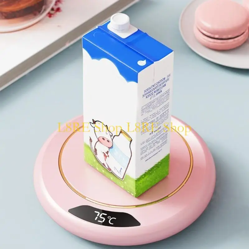 L8RE Portable Cup Heater Small 3 Speed Heating ABS Texture for Winter