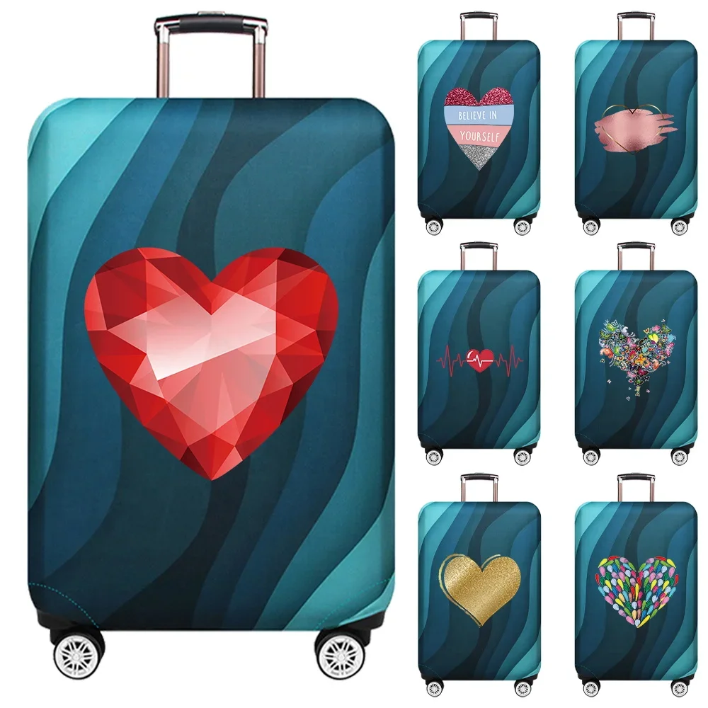 

Elastic Love Series Luggage Protective Cover Suitable For 18-32 inch Bag Suitcase Covers Trolley Cover Travel Accessories