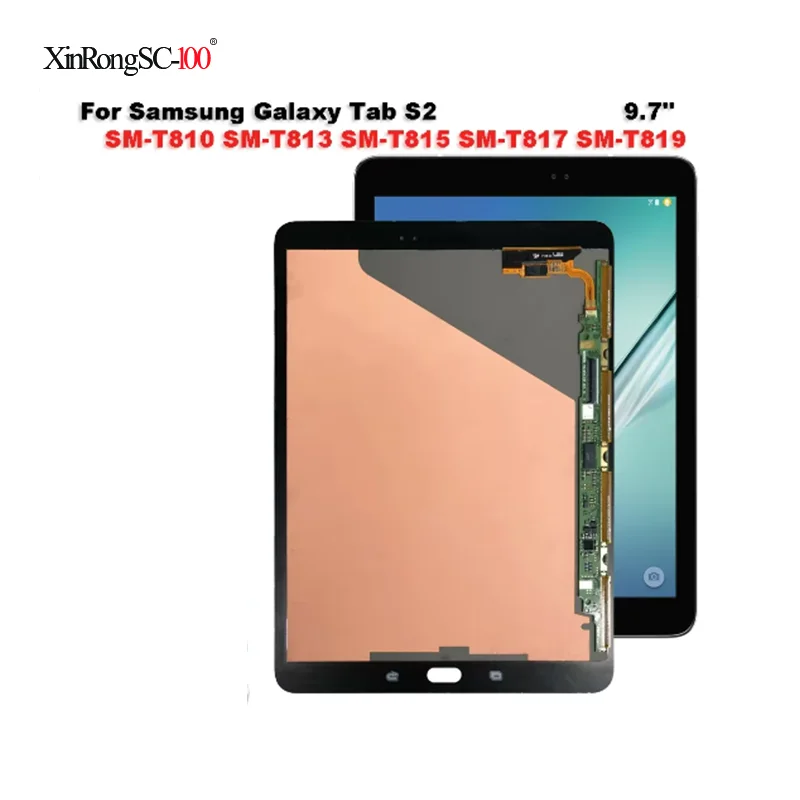 9.7-inch For Samsung Galaxy Tab S2 Display Screen SM-T810 T813 T818 T815 LCD Touch Panel T819 T817 Tablet Digitizer Assembly