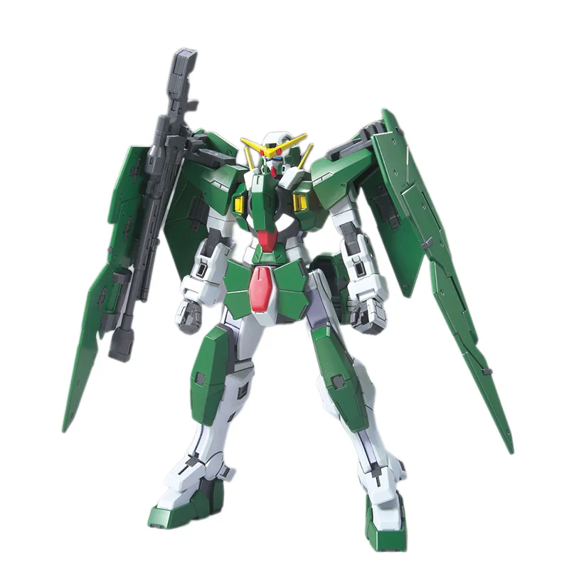 الأصلي الحقيقي GUNDAM dyname HG 1/144 GN-002 بانداي أنيمي نموذج اللعب عمل الشكل هدايا تحصيل الحلي