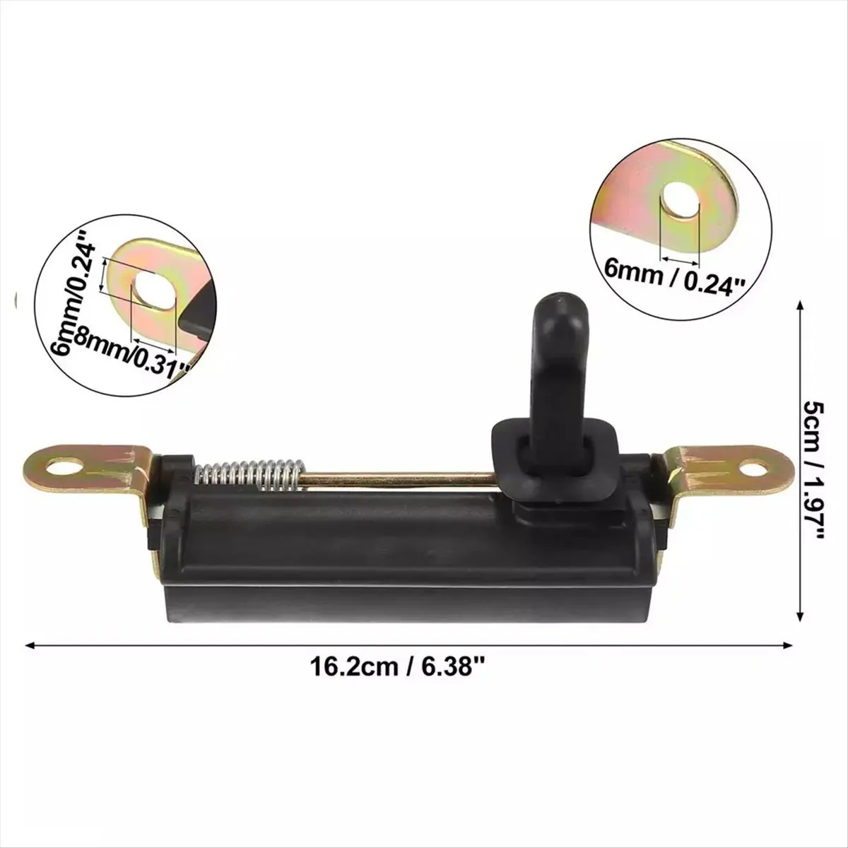L96A 69023-48010 49203-48010 for Lexus RX300 1999-2003 Tailgate Rear Door Handle Trunk Lid Handle Lift Gate Handle