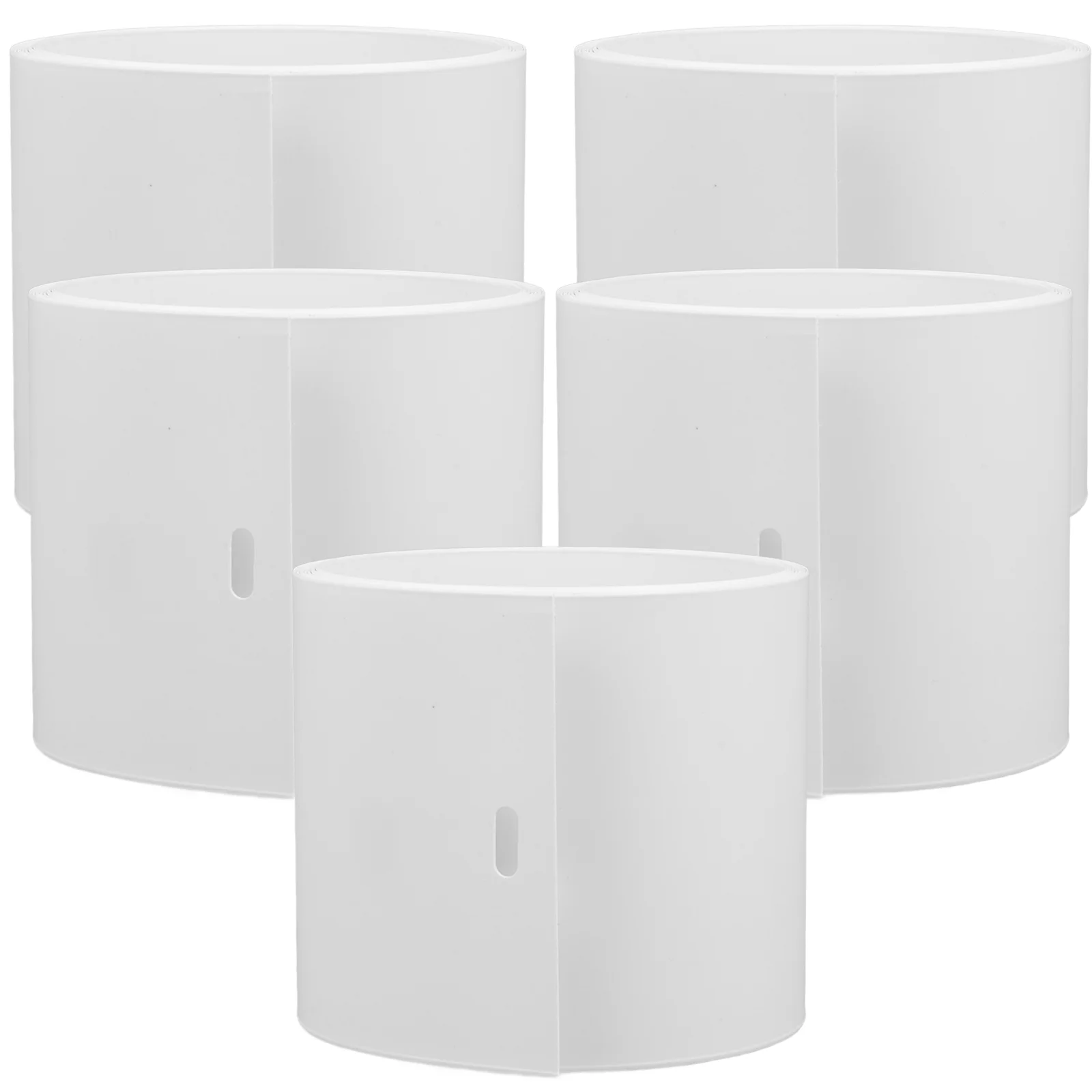 

5 Pcs Blind Replacement Slats Replacements Blinds Indoor for Vertical White Pvc Shutters