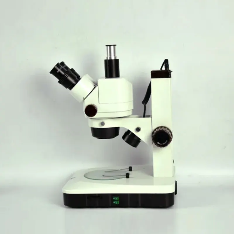 7X-45X Zoom Stereo Trinocular microscope with LCD Screen Up and down light source Mobile Phone Repair tool