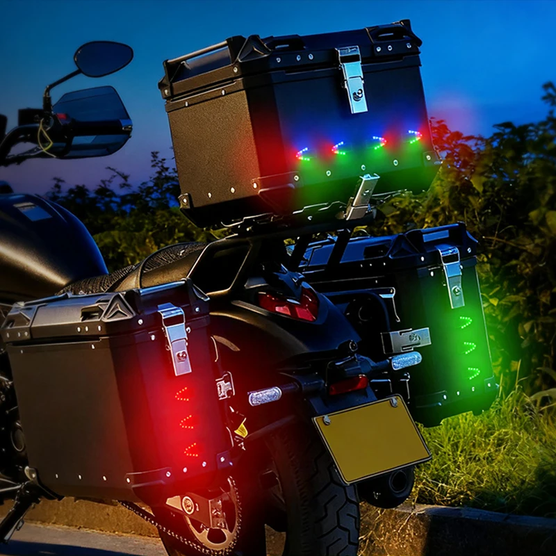 Car, motorcycle, anti rear end collision, solar powered flashing warning light, wiring free, truck LED night rear taillight