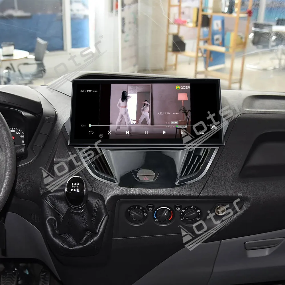 15.8 Inch Android 15 CarPlay For Ford Tourneo Custom /Transit 2016-2022 Car Radio Touch Screen Multimedia Player GPS Navigation