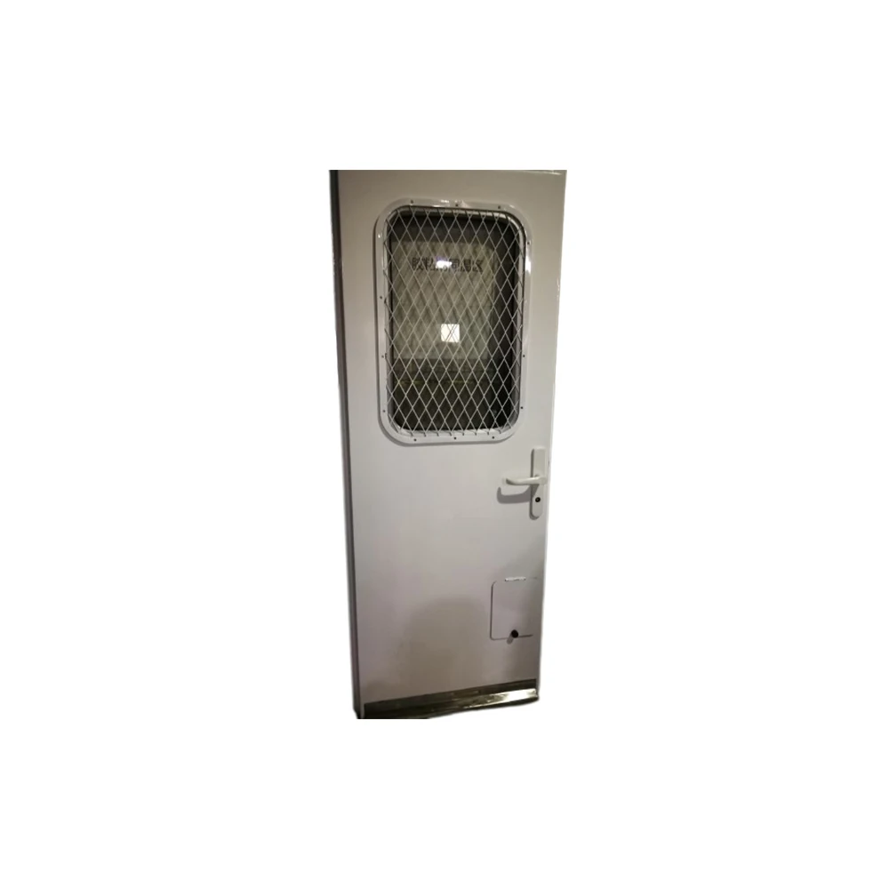 Porte d'entrée de vestibule pour entraîneurs de train en acier de haute qualité