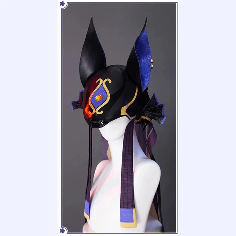 

★Halloween Cosplay Costume Impact hat game Genshin Cyno cap Halloween party accessories♥ All corners of the country