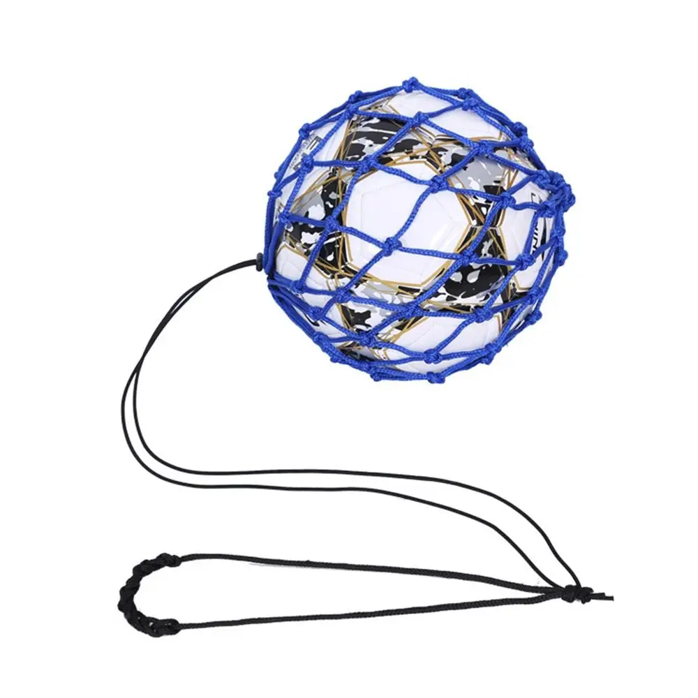 معدات التدريب نايلون كرة القدم ركلة المدرب متعدد الألوان كرة القدم كرة القدم صافي مدرب كرة القدم شعوذة صافي