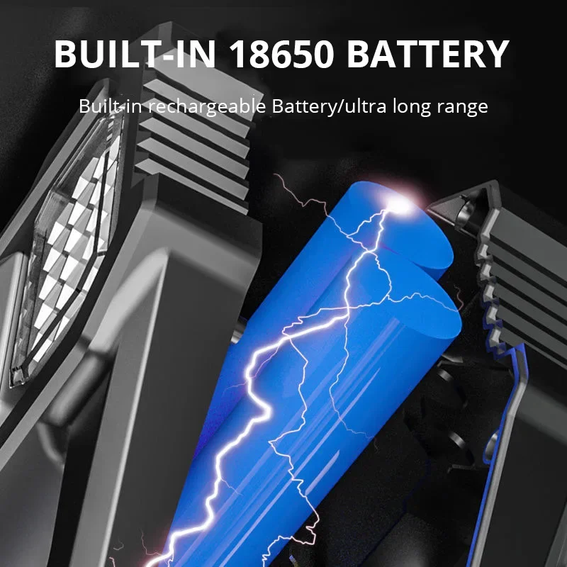 Super Bright Solar LED Camping Flashlight With COB Work Lights USB Rechargeable Handheld 6 Modes Solar Powered Lanterns