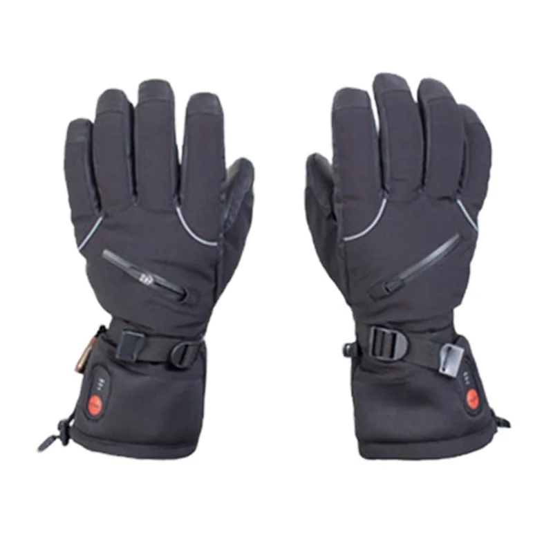 Autumn and Winter Men's and Women's Outdoor Skiing Lithium Battery Rechargeable Warm and Thick Cold Gloves