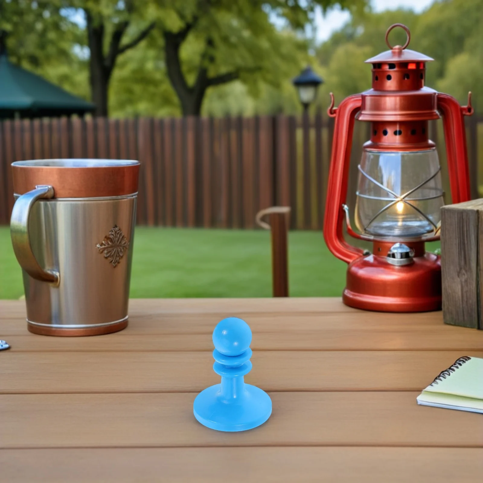 8 قطعة في الهواء الطلق مكافحة الرعد نهاية التخييم عمود الخيمة حامل الملحقات الواقية قبعة قبعة للحماية #1