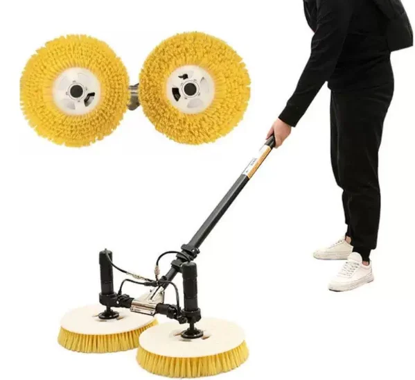 Solar Photovoltaic Panel Cleaning Robot Handheld Device Brush