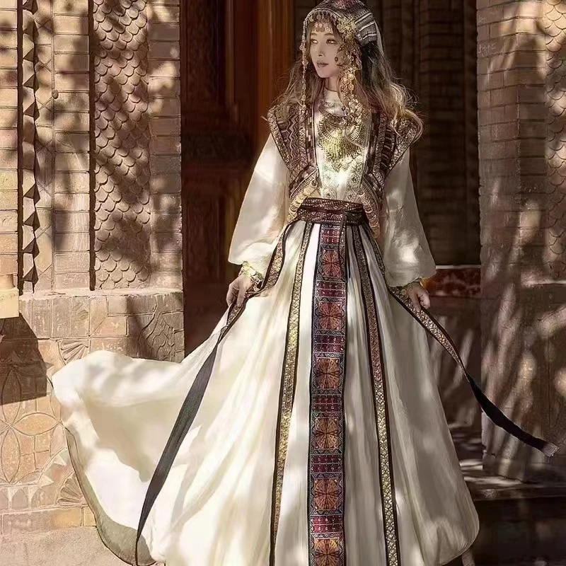 

Gorgeous Ancient Princess Of The Western Regions Ethnic Style Palace Xinjiang Minority Clothing