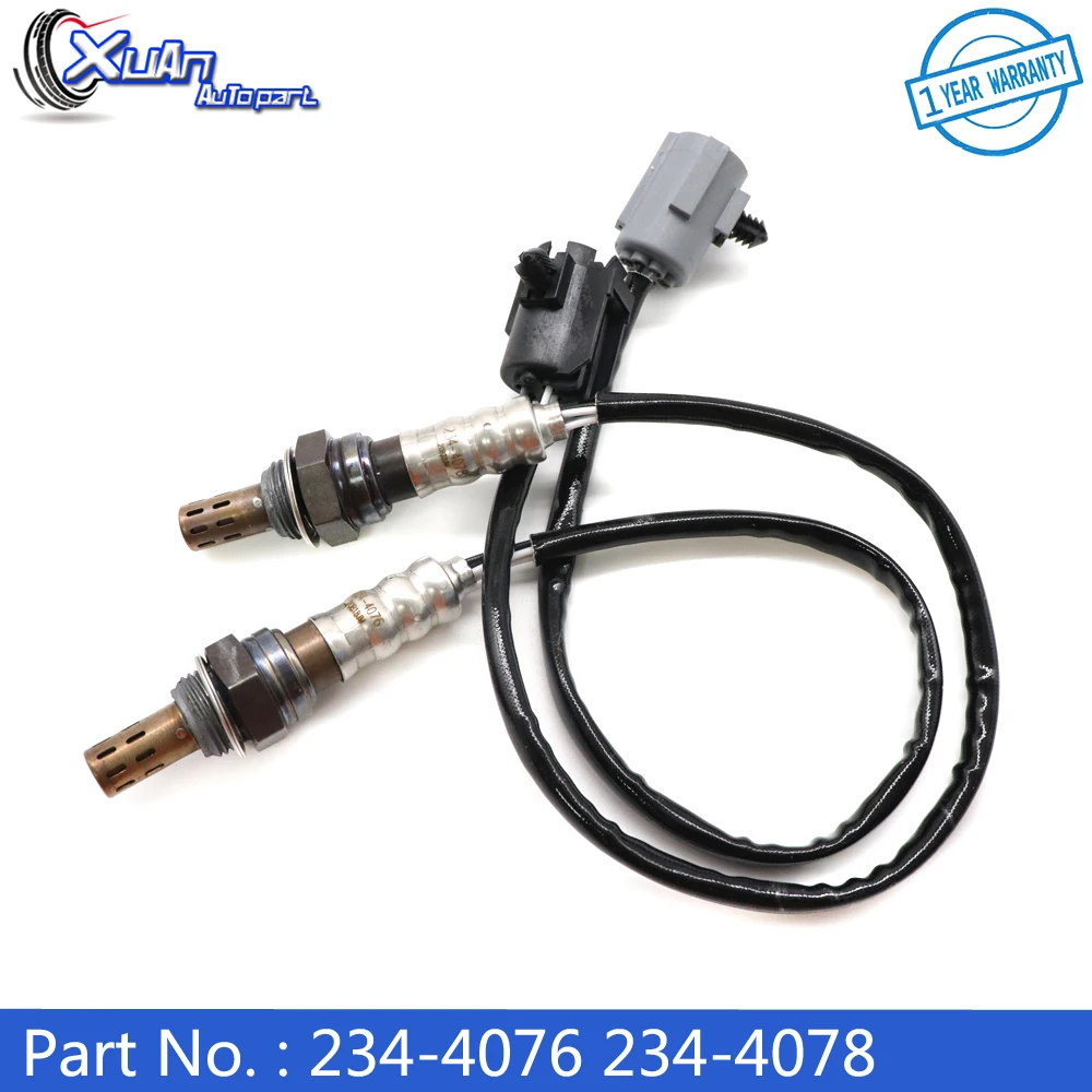 

XUAN Upstream Downstream 234-4076 234-4078 Air Fuel Ratio Lambda O2 Oxygen Sensor For Jeep Cherokee Wrangler 4.0L 1996-1999