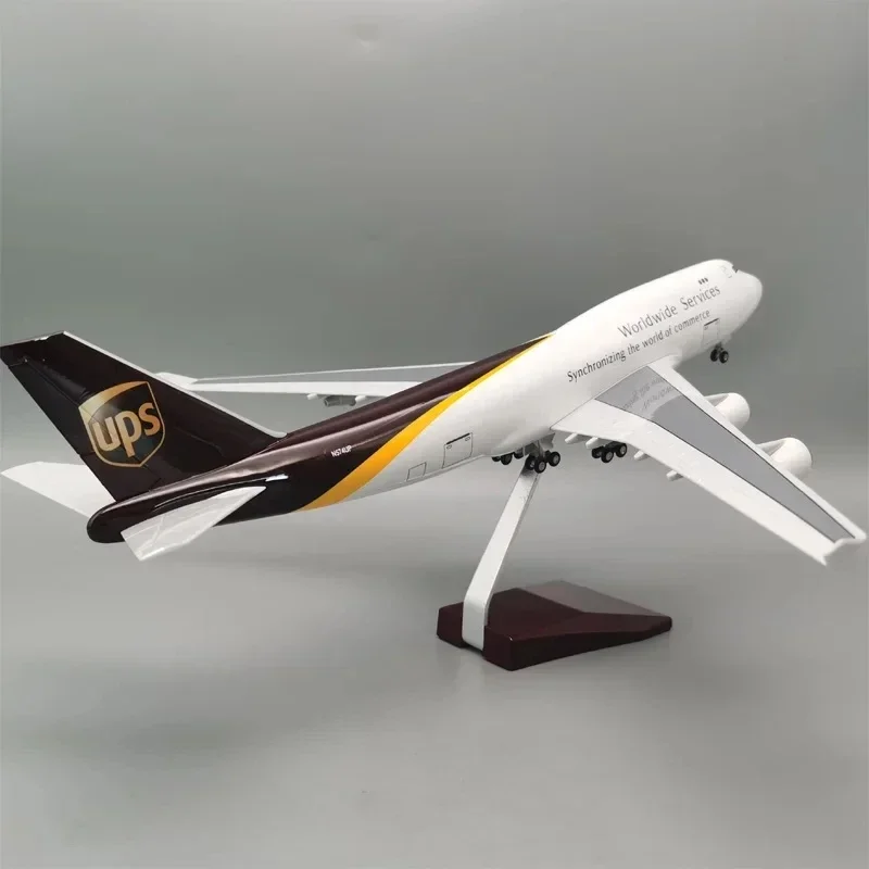 

Scale Model Boeing 747-400 1:160 Civil Aviation Cargo Airplane Aircraft Airlines Collection Toys Display For Fan Decoration Gift