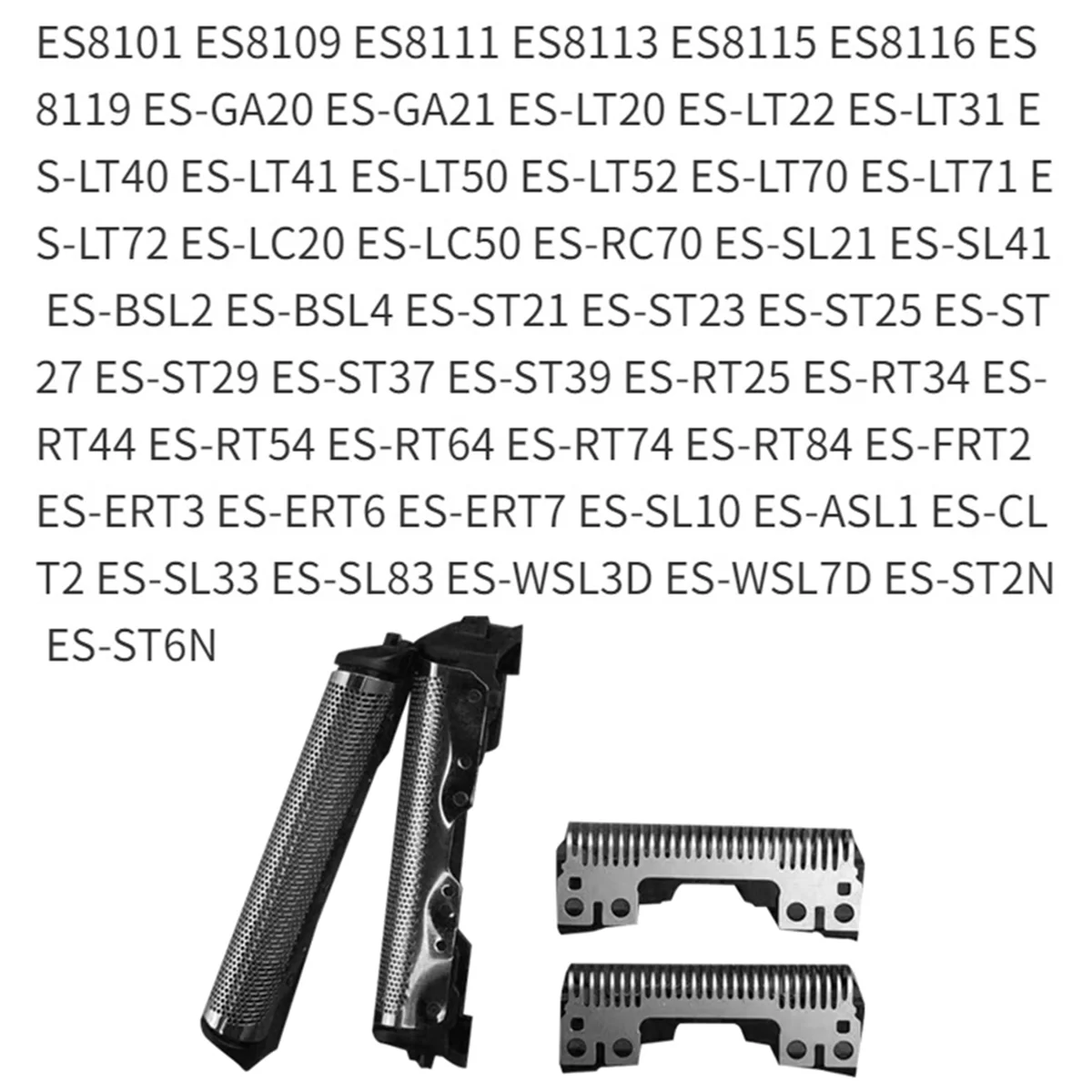 파나소닉 면도기용 교체 면도날, ES8113, ES8115, ES8116, ES-GA20, WSL7, FRT2, ST29, ST2N, ES-FRT2 포일 블레이드 메쉬