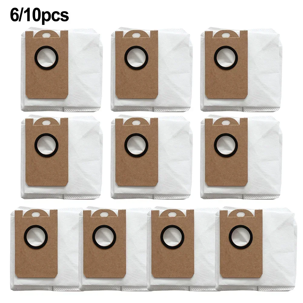 6/10pcs Vacuum Cleaner Dust Bags For IHome Vacuum Bags For AutoVac Nova S1 Pro Robot Vacuum Cleaner IHRVS1PRO-3BLK