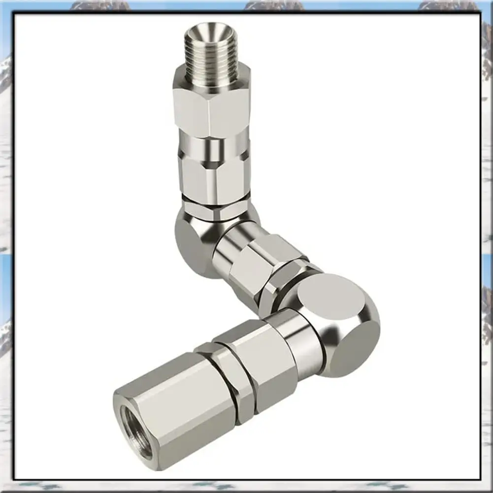 RABIT AS59~ Joint Paint Sprayer Pump Accessory 6500PSI Sprayer Pump Accessory Stainless Steel 360° Rotation Sprayer Pump Accesso