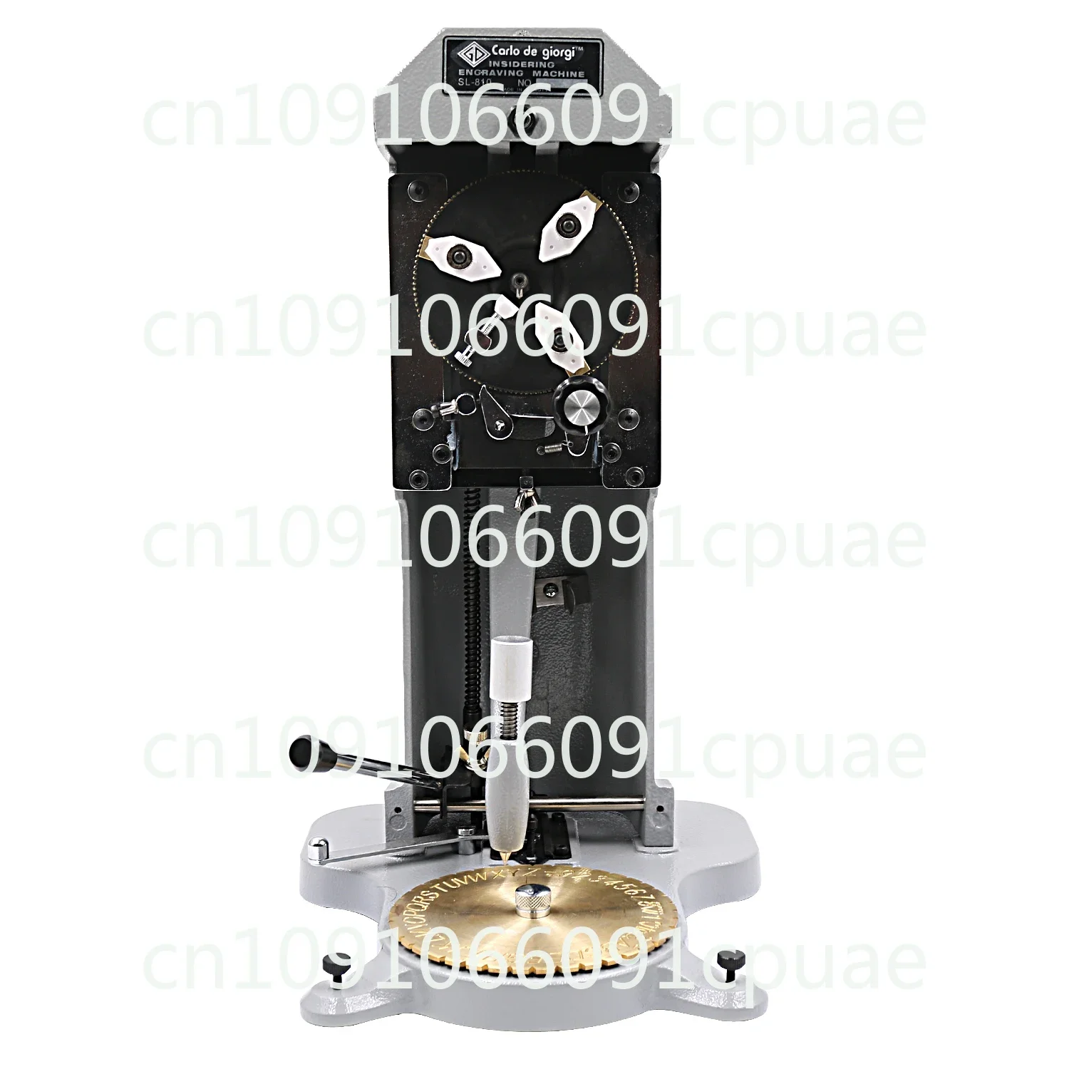 Ring engraving machine for ring inner ring engraving machine Standard letter block press die Double-sided dial