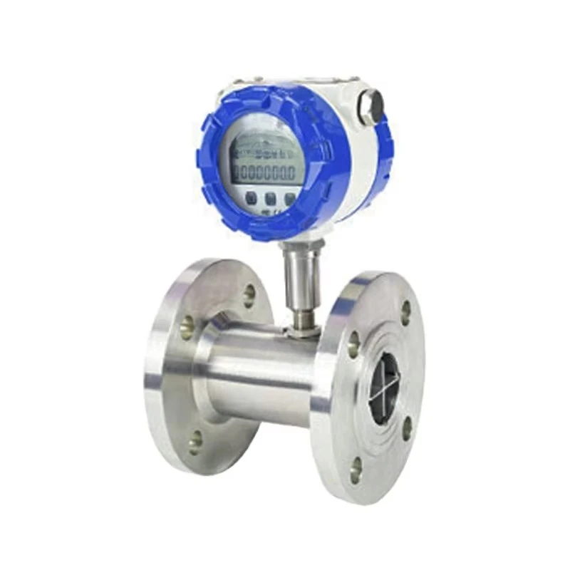 

Flange Electronic Flow Meter Type Dn100 Price Digital 4-20Ma Turbine Flowmeter Liquid Water