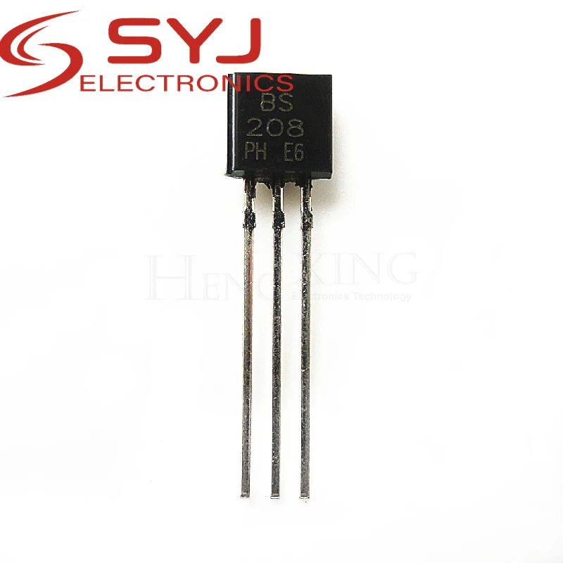 

5pcs/lot BS250 = BS208 45V 0.23A 0.7W TO-92 In Stock