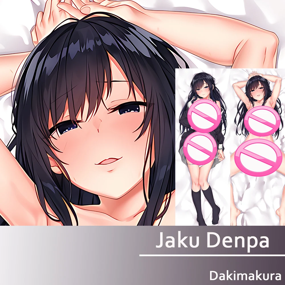 

Jaku Denpa Anime Miyamae Shiho Long Hugging Body Pillowcase Dakimakura Pillow Cover