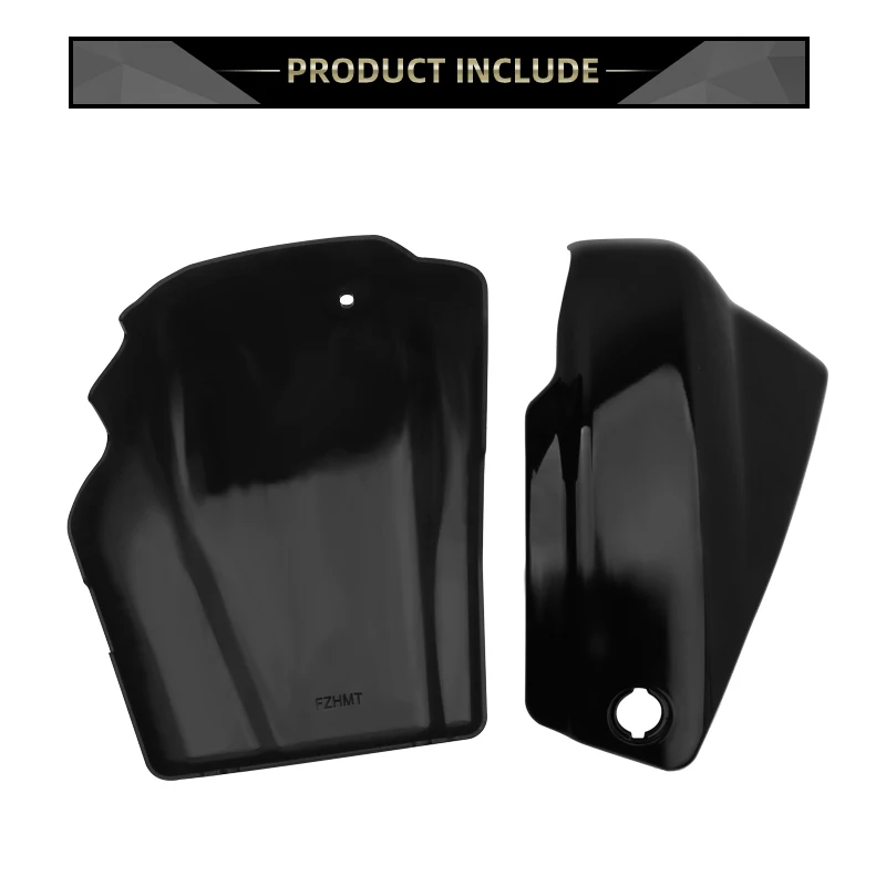 For Yamaha Dragstar Vstar XVS1100 Classic Custom 1999-2011 Motorcycle Side Battery Covers Black Left Right Protector Fairing