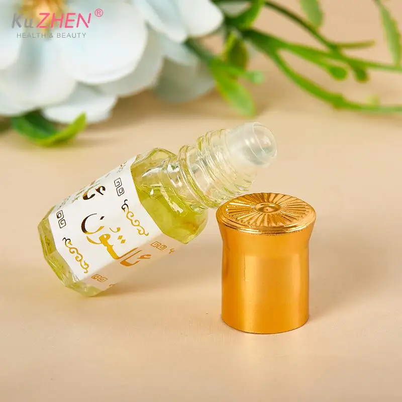 3ML Mini Fragrance Oils Saudi Essential Floral Notes Oil Perfume Lasting Fragrance Flower Flavor Essence Oil Body Deodorization