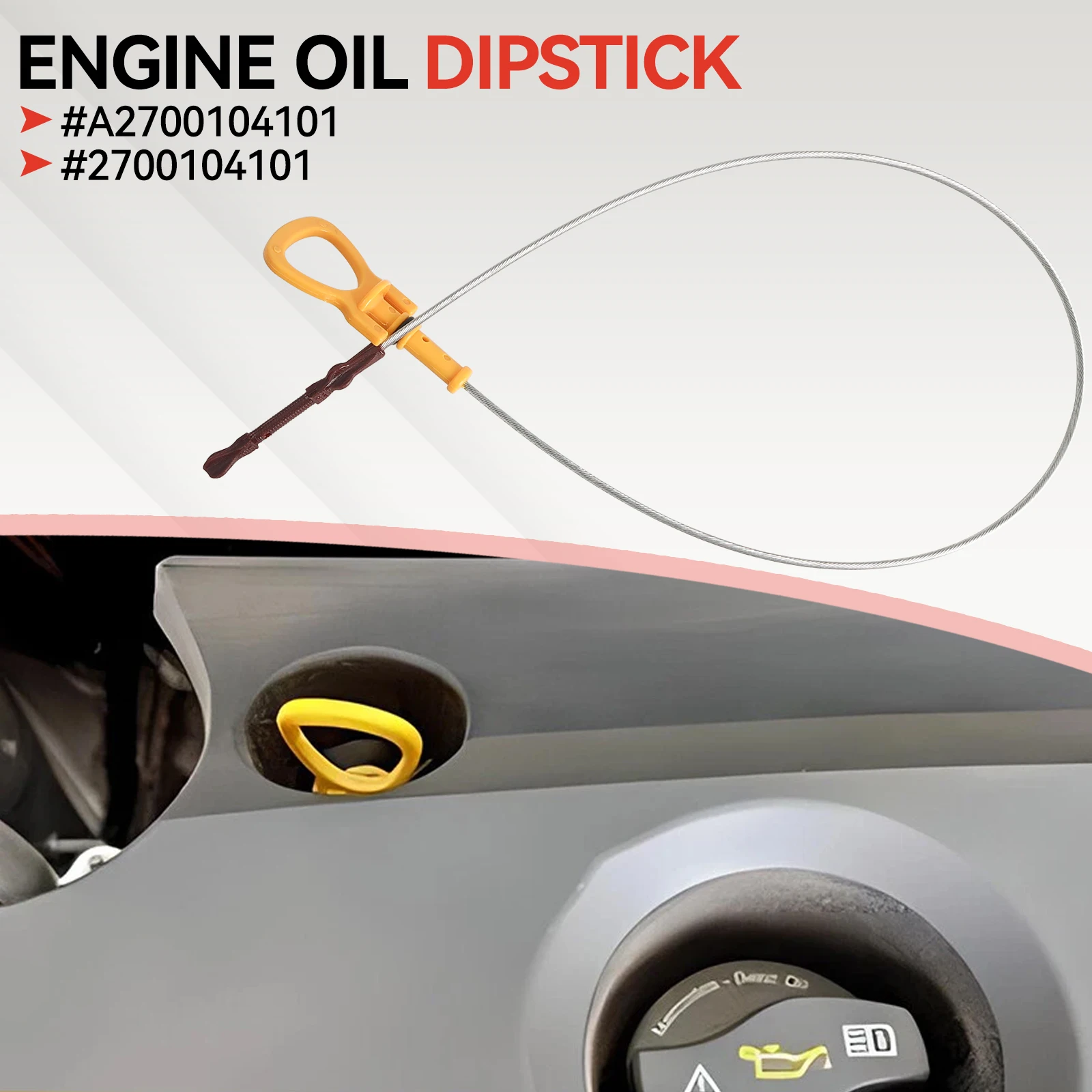 A2700104101 2700104101 Engine Parts Oil Level Display Dipstick Fit For Mercedes Benz W176 C117 A260 B260 CLA 220 GLA 2014-2020