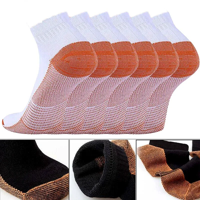 1 Pair Plantar Faciitis Compression Socks  Foot Support Ankle Arthritis Socks Breathable Foot Heel Arthritis Sport Socks