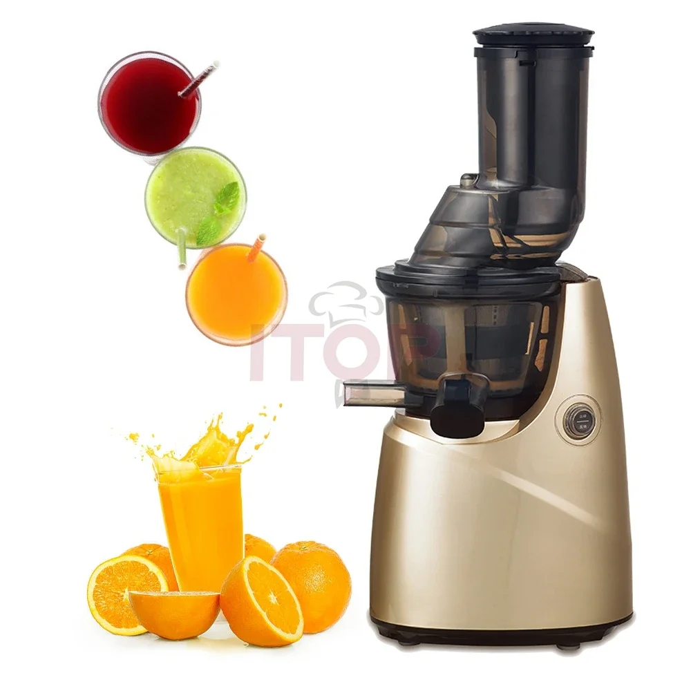 

Cold Press Commercial Slow Juicer 220V/50Hz Mabagal na Juicer Extractor 250W Cold Press Multifunctional Slow Juicer