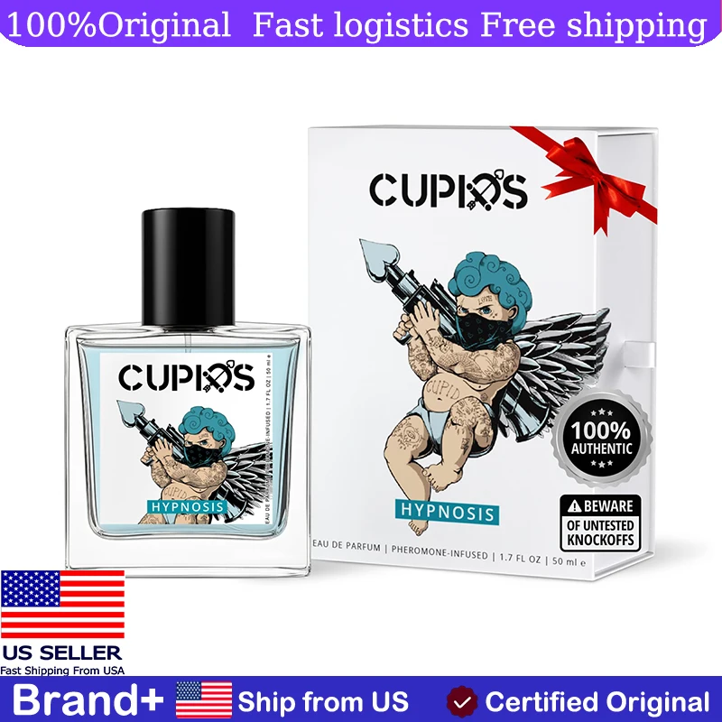 Cupids Original Hypnosis 2.0 Eau De Parfum Pheromone Cologne for Men Long-Lasting Fresh Fragrance 50ml Persistence Portable