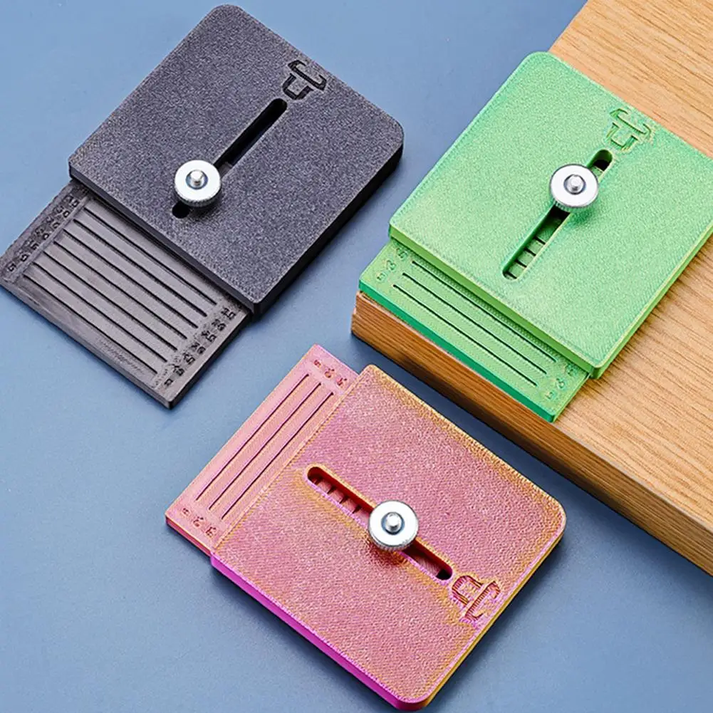 Furniture Edge Trimming Guide Anti-Slip Precision Adjustable DIY Edge Wrap Cutting Template Tool for Cabinet Door Table