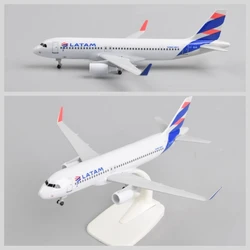 Scale 1:400 Airbus A320 LATAM Airlines Standard Edition Aircraft Model Metal 20cm Airplane Model Plane Toy