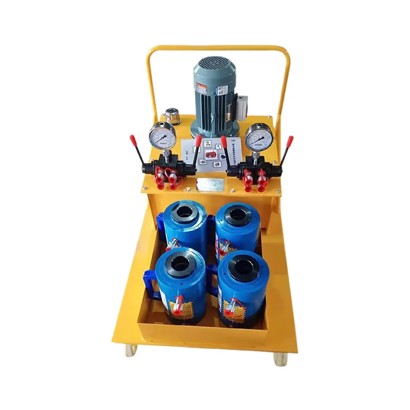 

Electric plate heat exchanger clamping device 50 tons one to four maintenance hydraulic wrench loading and unloading tool