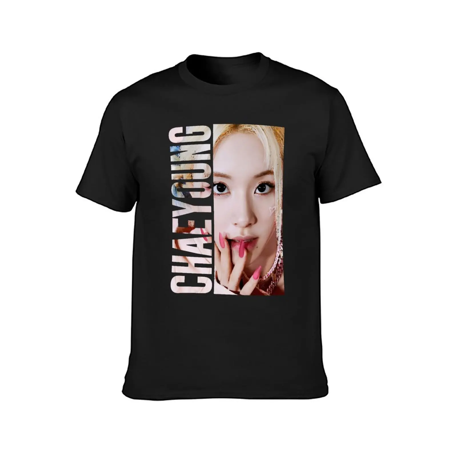 KPOP CHAEYOUNG T-Shirt cute clothes new edition blacks t shirts for men graphic